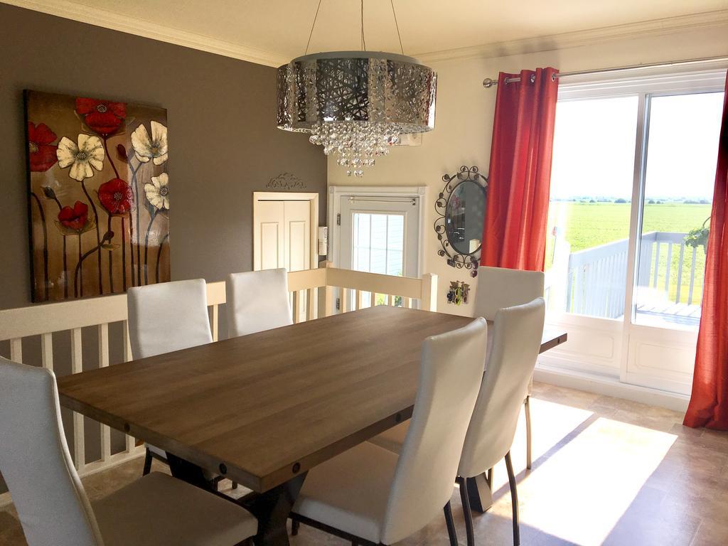 Champ Soleil Bed and Breakfast Metabetchouan Buitenkant foto